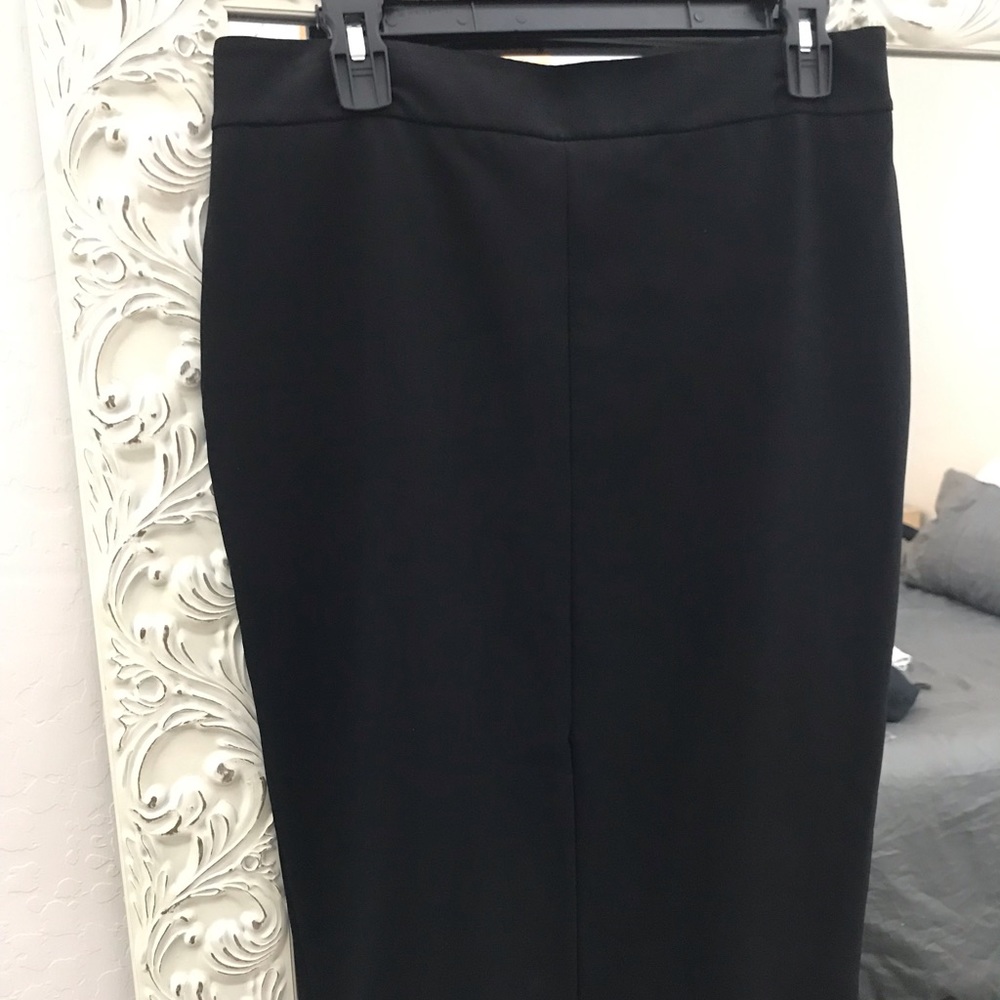 Long front slit Ann Taylor pencil skirt